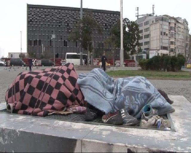 Taksim Meydanı'nın Mazgaldan Yatakları