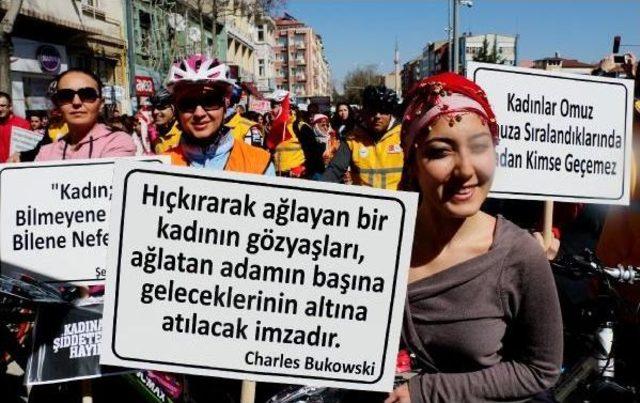 Kadına Şiddete Karşı  fır&ccedil;a Attılar  3