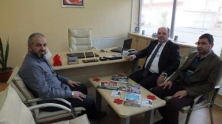 Aday Adayı Cihan Sara&ccedil; İhh Ziyaret Etti