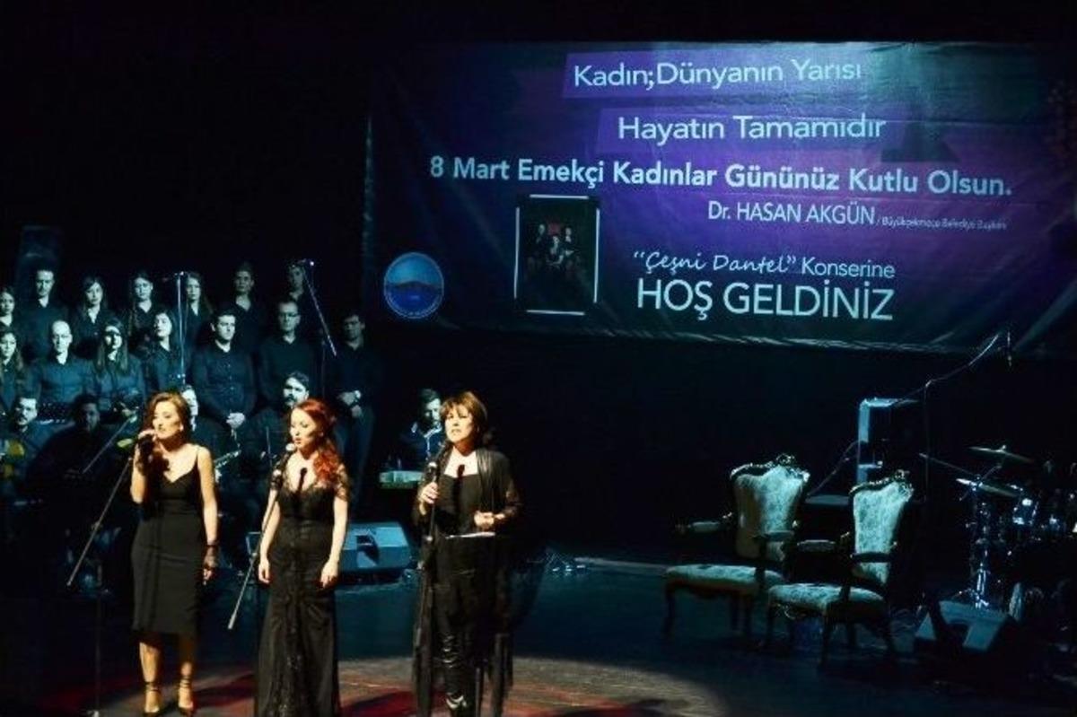B&uuml;y&uuml;k&ccedil;ekmece&rsquo;de 8 Mart D&uuml;nya Kadınlar G&uuml;n&uuml; Coşkusu
