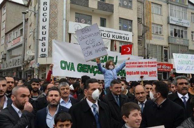 Dilovası nda &Ccedil;&ouml;p Protestosu 3