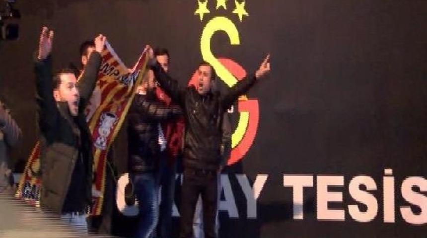 Galatasaray Kafilesi Florya Tesisleri'nde