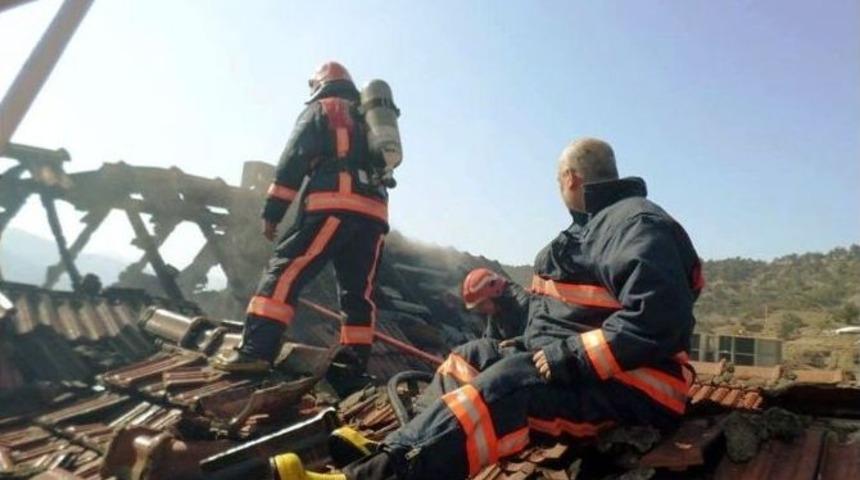 Taraklı&rsquo;da Yangın