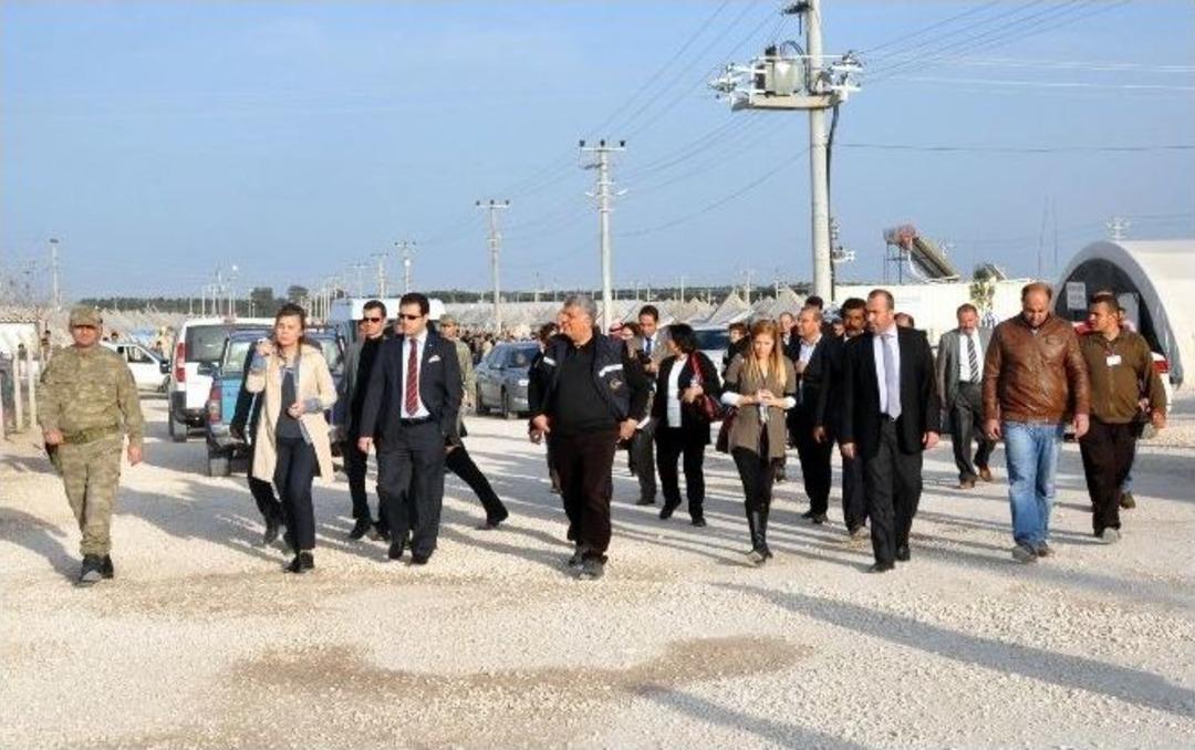 Unesco Heyeti S&uuml;leyman Şah &Ccedil;adırkentini Ziyaret Etti