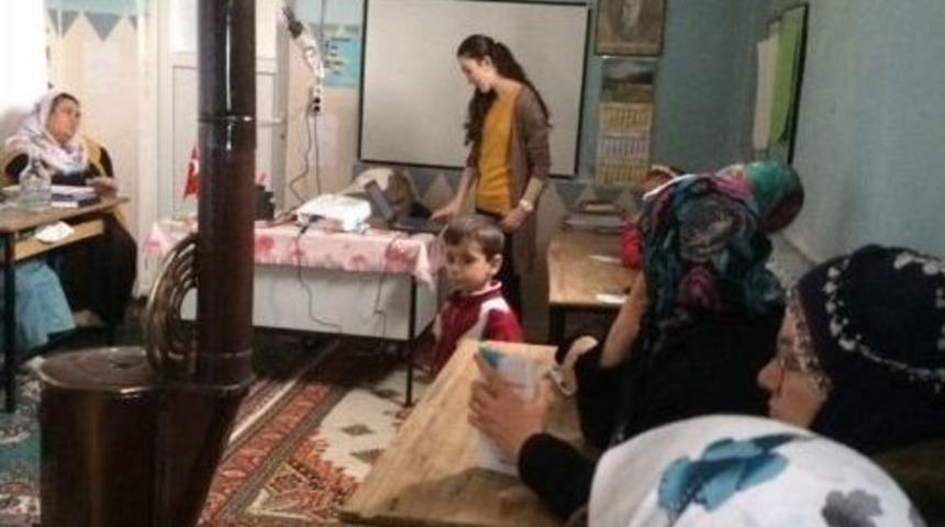 Sason&rsquo;da Bayanlara Kanser Eğitimi Verildi