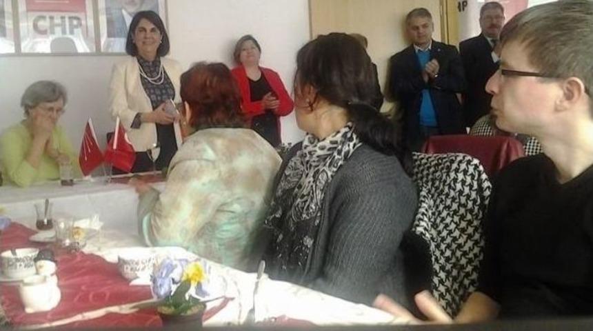 Chp Parti Meclisi &Uuml;yesi Prof. Dr. Gaye Usluer Almanya&rsquo;da