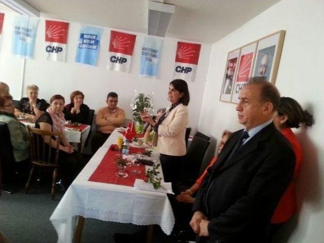 Chp Parti Meclisi Üyesi Prof. Dr. Gaye Usluer Almanya’da