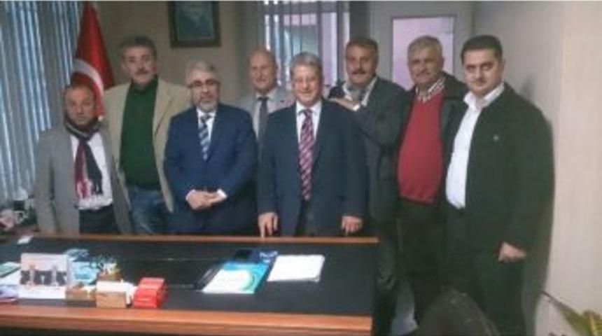 K&uuml;&ccedil;&uuml;k&rsquo;ten Ortahisar Muhtarlar Derneği&rsquo;ne Ziyaret