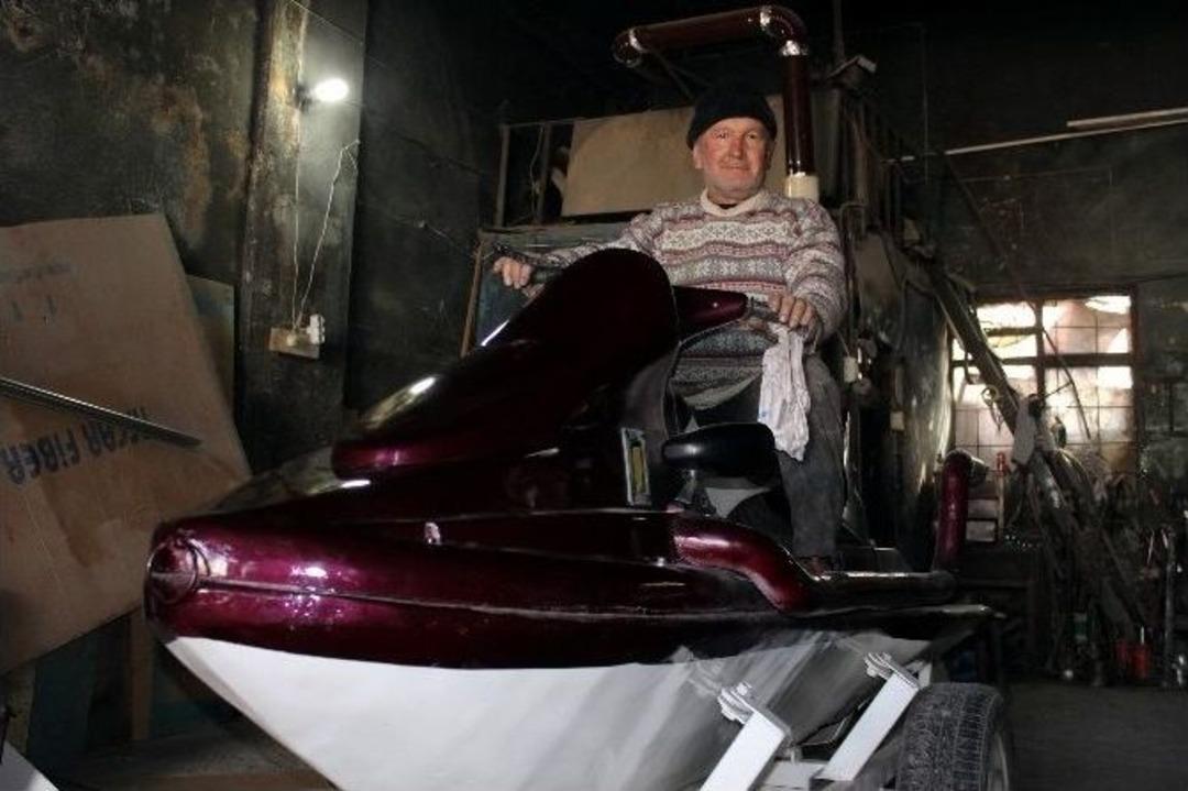 (&ouml;zel Haber) Bin 500 Liralık T&uuml;rk Yapımı Jetski