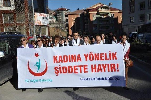 Kadına Yönelik Şiddete Hayır Yürüyüşü