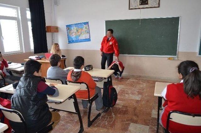 Fethiye’de Okulda Deprem Tatbikatı