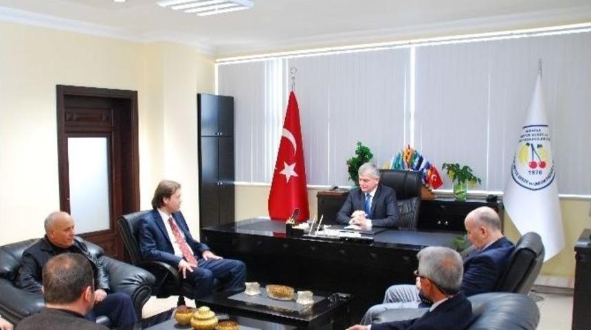 Aday Adayı Yal&ccedil;ın Stk Ziyaretlerini S&uuml;rd&uuml;r&uuml;yor