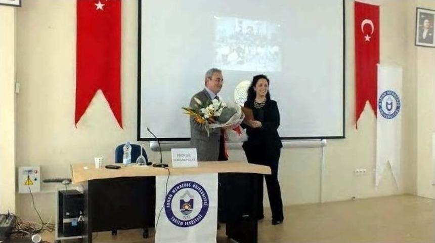 Prof. Dr. Polat, Ad&uuml; Turizm Fak&uuml;ltesi Ailesiyle Buluştu