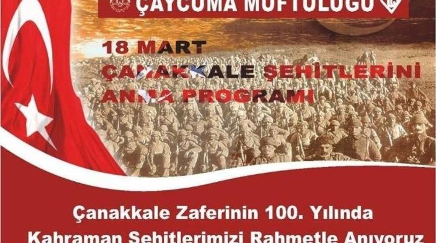 &Ccedil;aycuma&rsquo;da &Ccedil;anakkale Şehitleri İ&ccedil;in Program D&uuml;zenlenecek