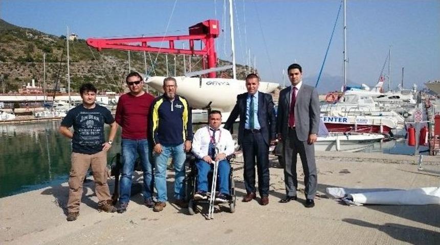 Paralimpik Yelkenli Alanya Marina&rsquo;da