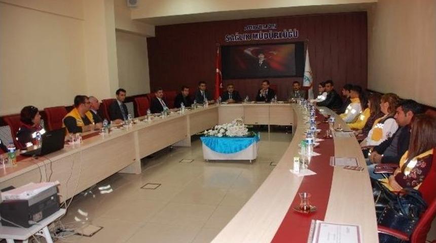 112 Sağlık Personellerine Başarı Belgesi Verildi