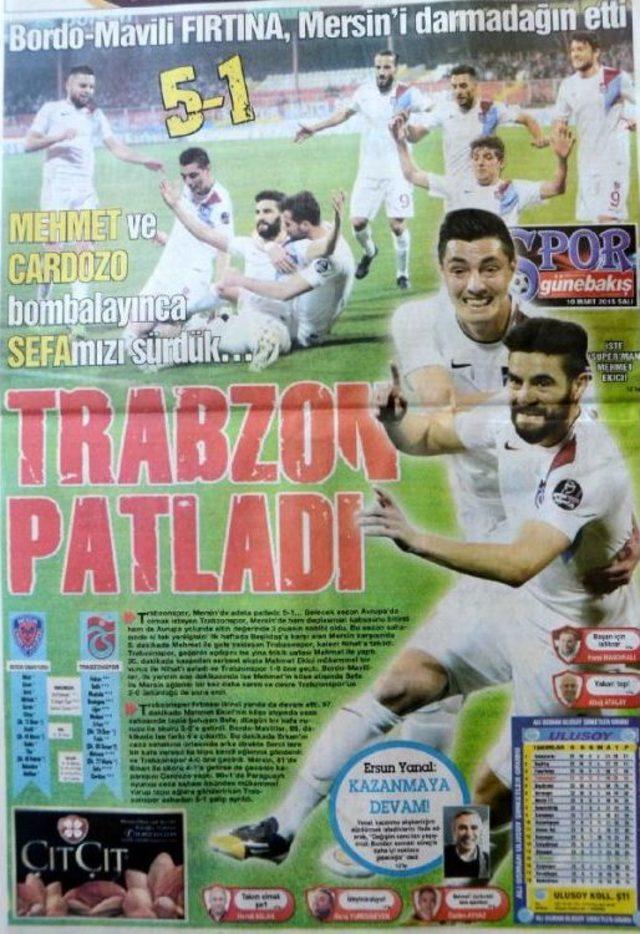 Trabzonspor Ligin En Golcü Takımı