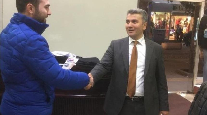 Milletvekili Aday Adayı Canbey&rsquo;den Esnaf Ziyareti