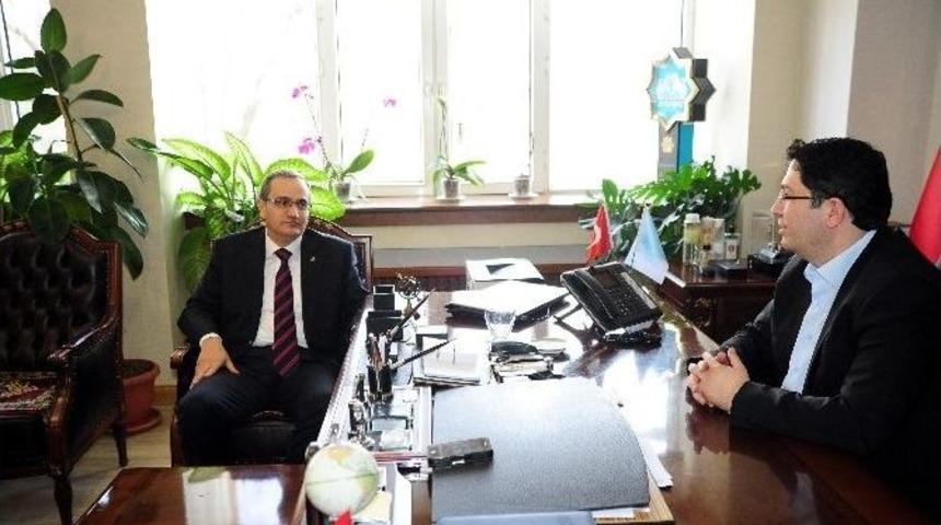 Milletvekili Aday Adayı Aş&ccedil;ı, Başkan Yazgı&rsquo;yı Ziyaret Etti