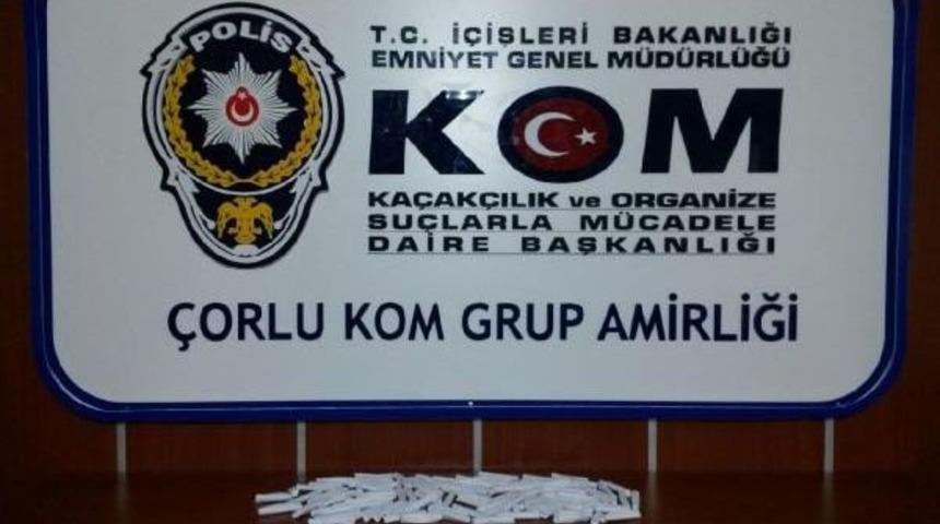 &Ccedil;orlu&rsquo;Da Uyuşturucu Satıcılarına Operasyon: 8 G&ouml;zaltı
