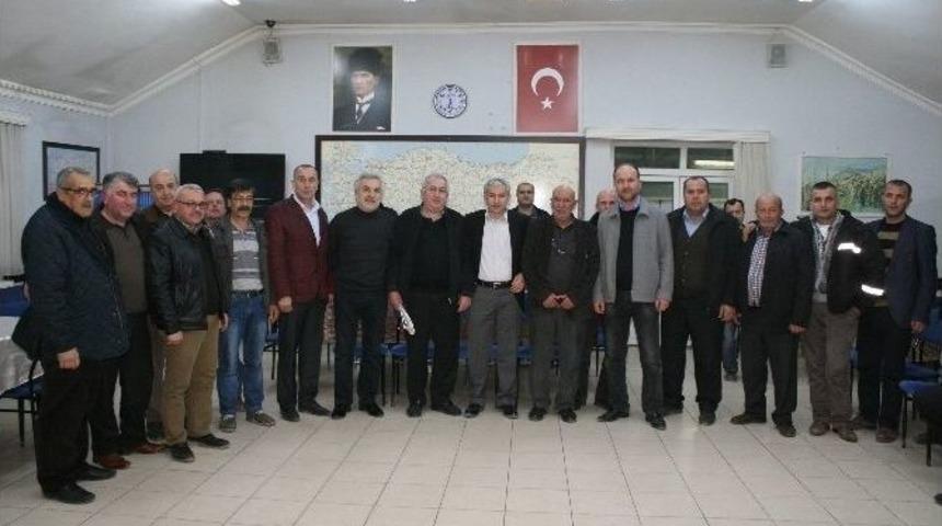 Aday Adayı Mustafa Yılmaz, Kamyoncu Esnafını Ziyaret Etti