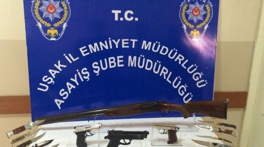 Uşak&rsquo;ta Huzur 64 Uygulaması Devam Ediyor
