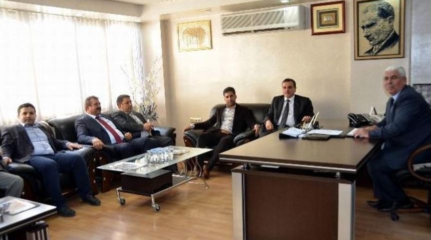 Ak Parti&rsquo;den Şanlıurfa Ş&ouml;f&ouml;rler Ve Otomobilciler Esnaf Odası&rsquo;na Ziyaret