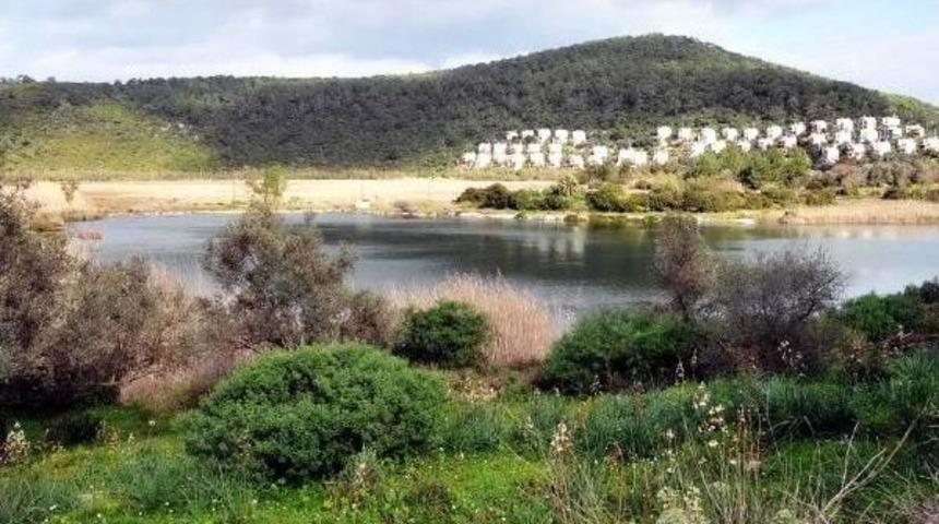 Bodrum'da Sulak Alanda Jeotermal Kaynak Arama Tepkisi