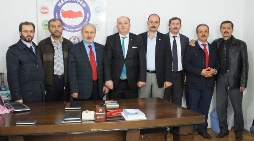 Cihan Sara&ccedil;&rsquo;tan Diyanet Sen&rsquo;e Ziyaret