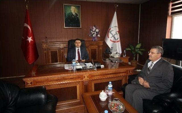 Vali Işın&rsquo;dan Milli Eğitim M&uuml;d&uuml;rl&uuml;ğ&uuml;&rsquo;ne Ziyaret 2