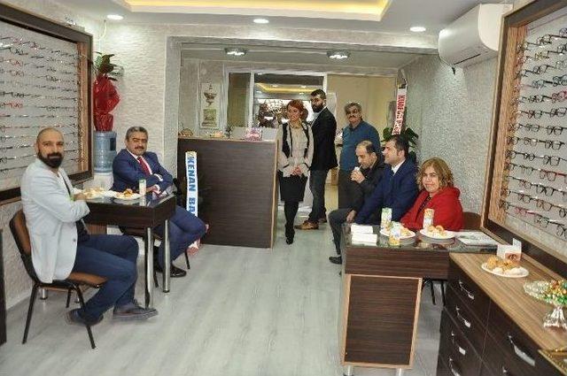 Başkan Alıcık, İşyeri A&ccedil;ılışına Katıldı 1