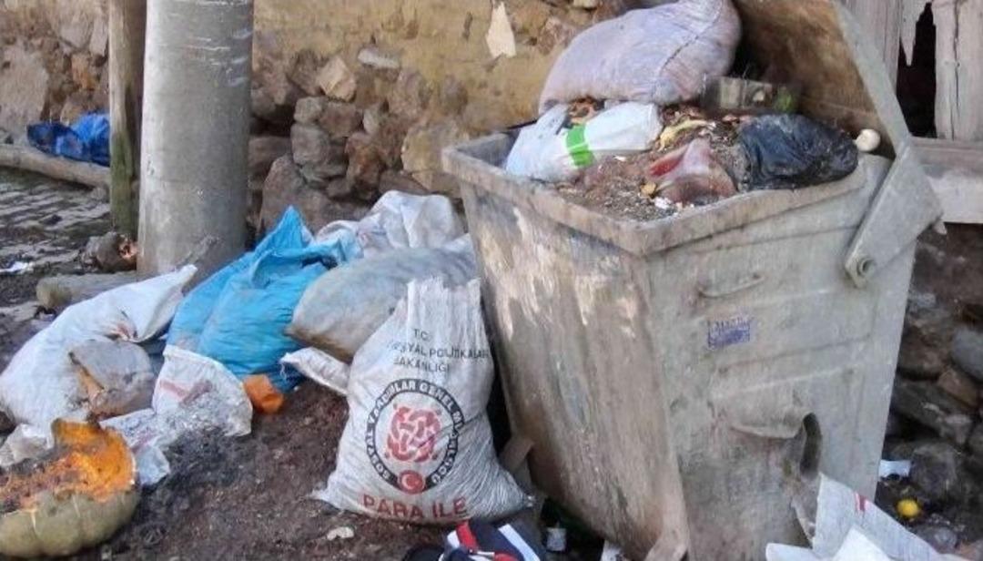 Biriken &Ccedil;&ouml;pler Vatandaşların Kabusu Oldu