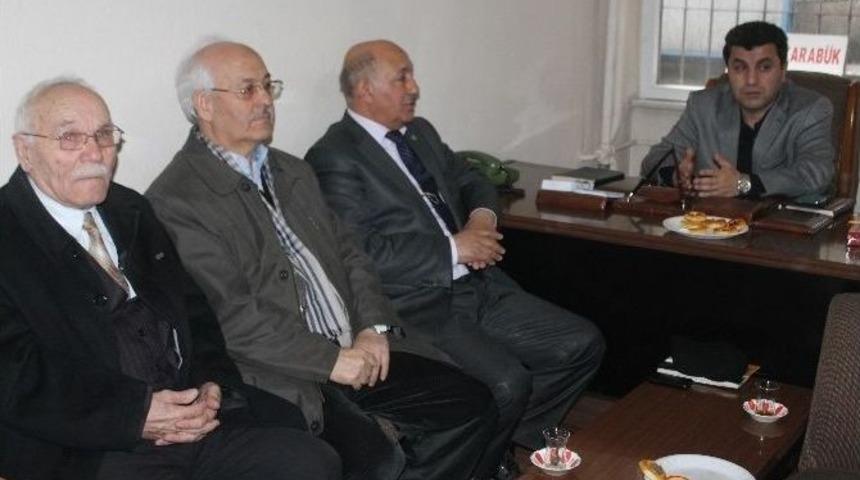 Cansız&rsquo;dan &Ccedil;ankırı - Karab&uuml;k İlleri Sosyal Yardımlaşma Derneği&rsquo;ne Ziyaret