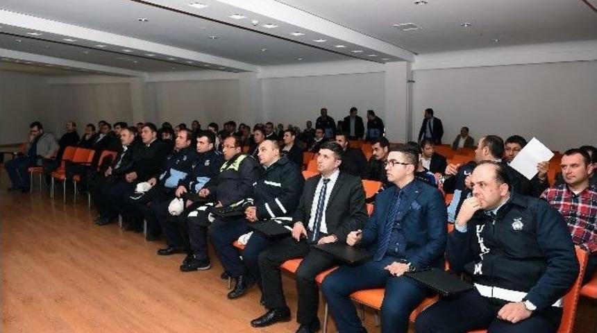 Malatya B&uuml;y&uuml;kşehir Personeline İş Sağlığı Ve G&uuml;venliği Eğitimi