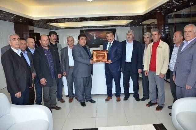 Battalgazi Ziraat Odası Başkanı Başer, G&uuml;rkan&rsquo;ı Ziyaret Etti 1