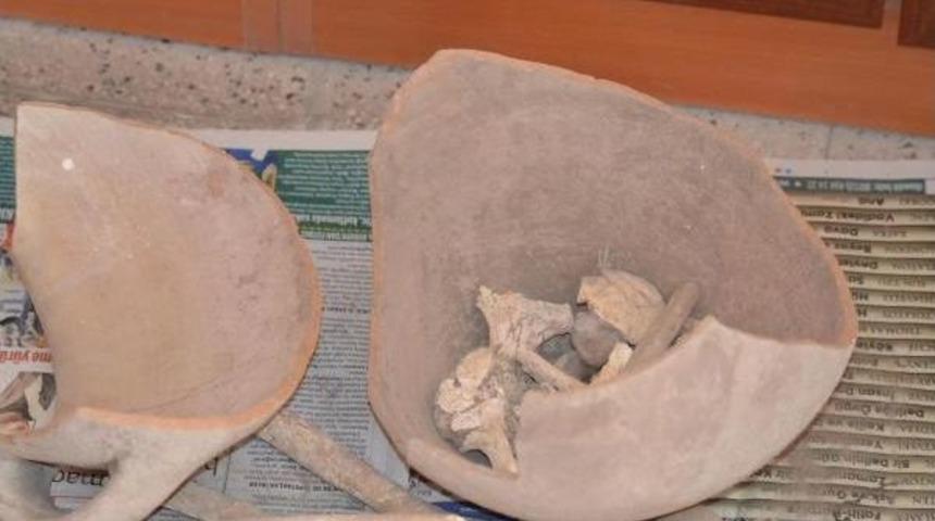 K&uuml;p I&ccedil;inde Insan Kemikleri Bulundu