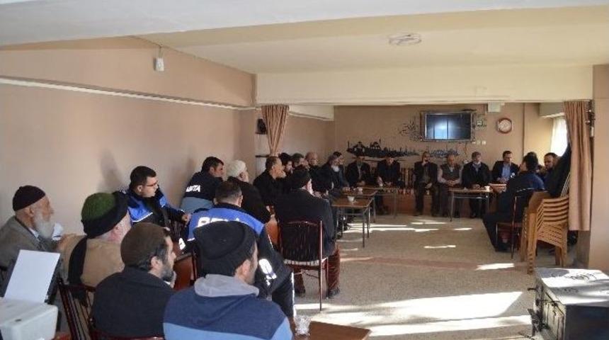 Erzincan Emniyetinden Demirkent Sakinlerine Saht Toplantısı