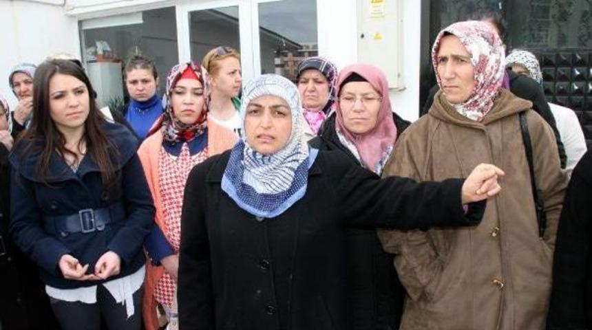 Tekstil Iş&ccedil;ileri Fabrikada Gece G&uuml;nd&uuml;z N&ouml;bet Tutuyor