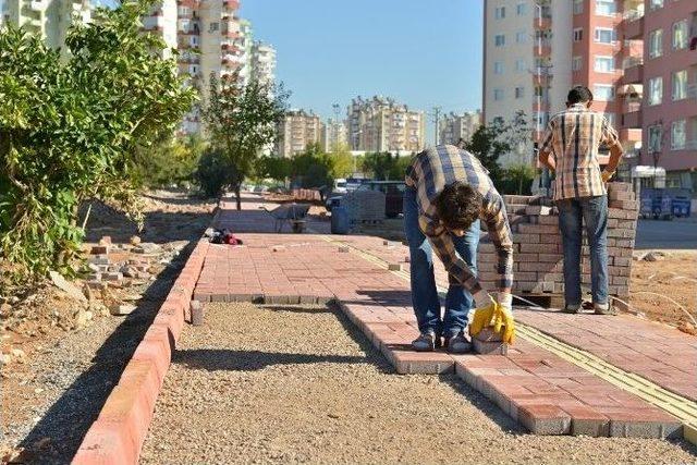 Konyaaltı&rsquo;nda 40 Bin Metrekare Kaldırım Startı 2
