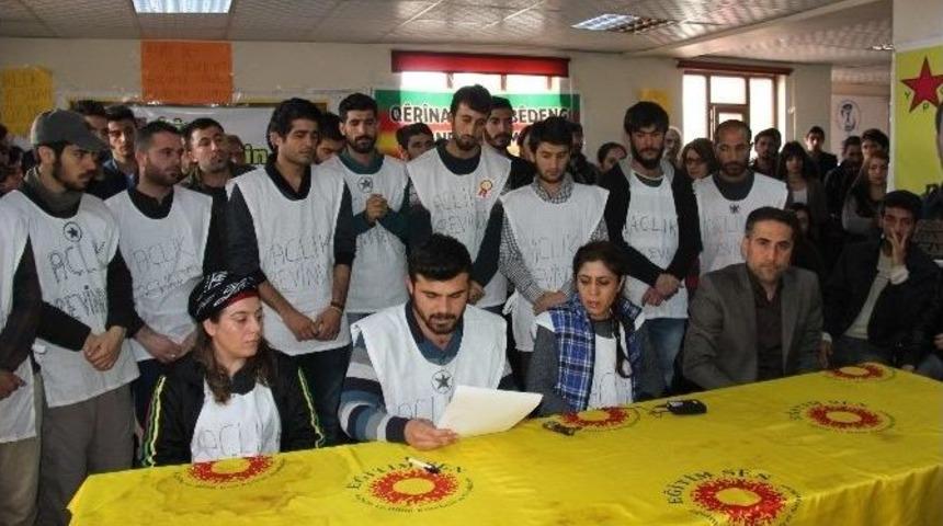 Bing&ouml;l &Uuml;niversitesi &Ouml;ğrencilerinin A&ccedil;lık Grevi 16. G&uuml;n&uuml;nde