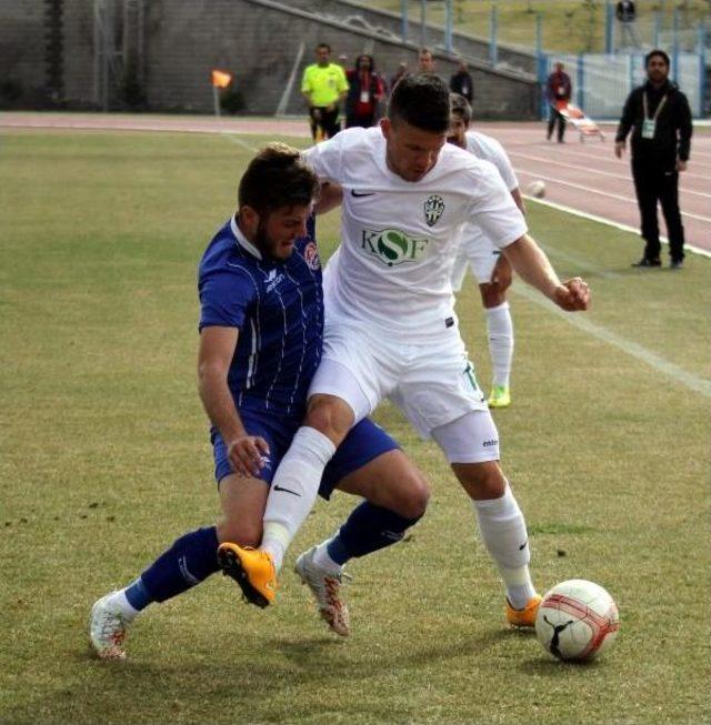 Kayseri Şekerspor-Sandıklıspor: 1-1