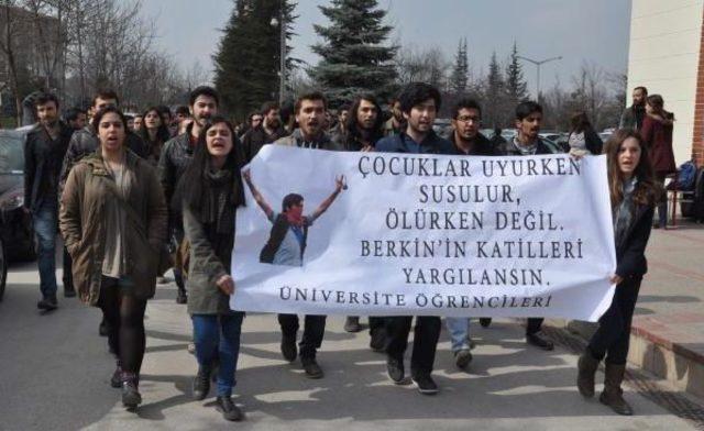 Anadolu &Uuml;niversitesi nde Berkin Elvan Eylemi 1