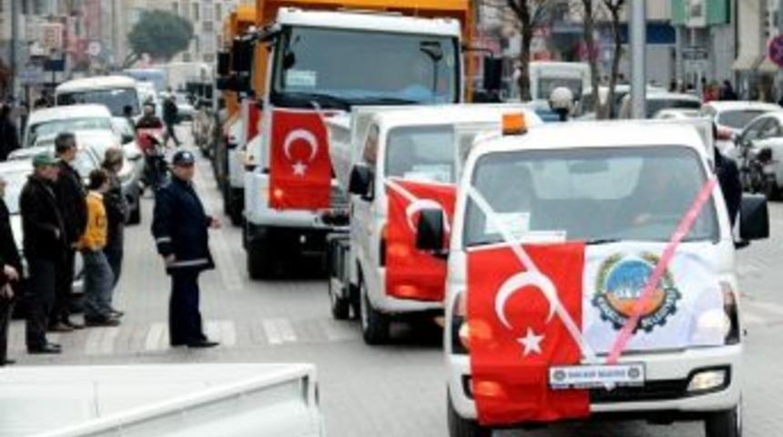 Belediye Ara&ccedil;ları 24 Saat Takipte