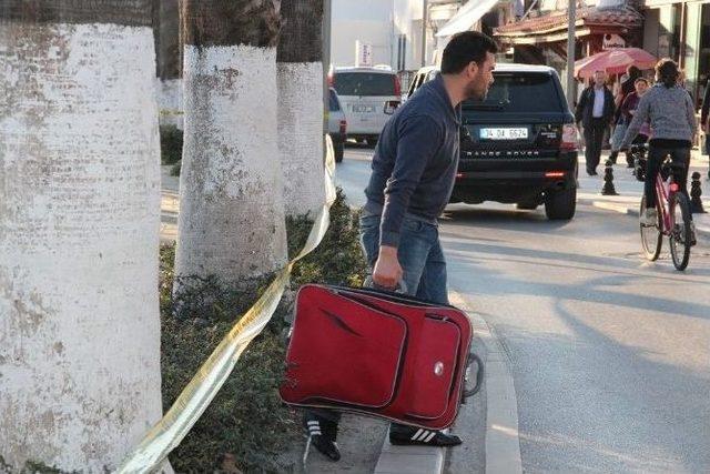 Bodrum&rsquo;da Ş&uuml;pheli Valiz Emniyeti Alarma Ge&ccedil;irdi 2