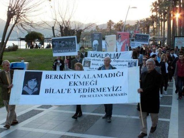 Marmaris'te Berkin Elvan'a Piyesli Anma