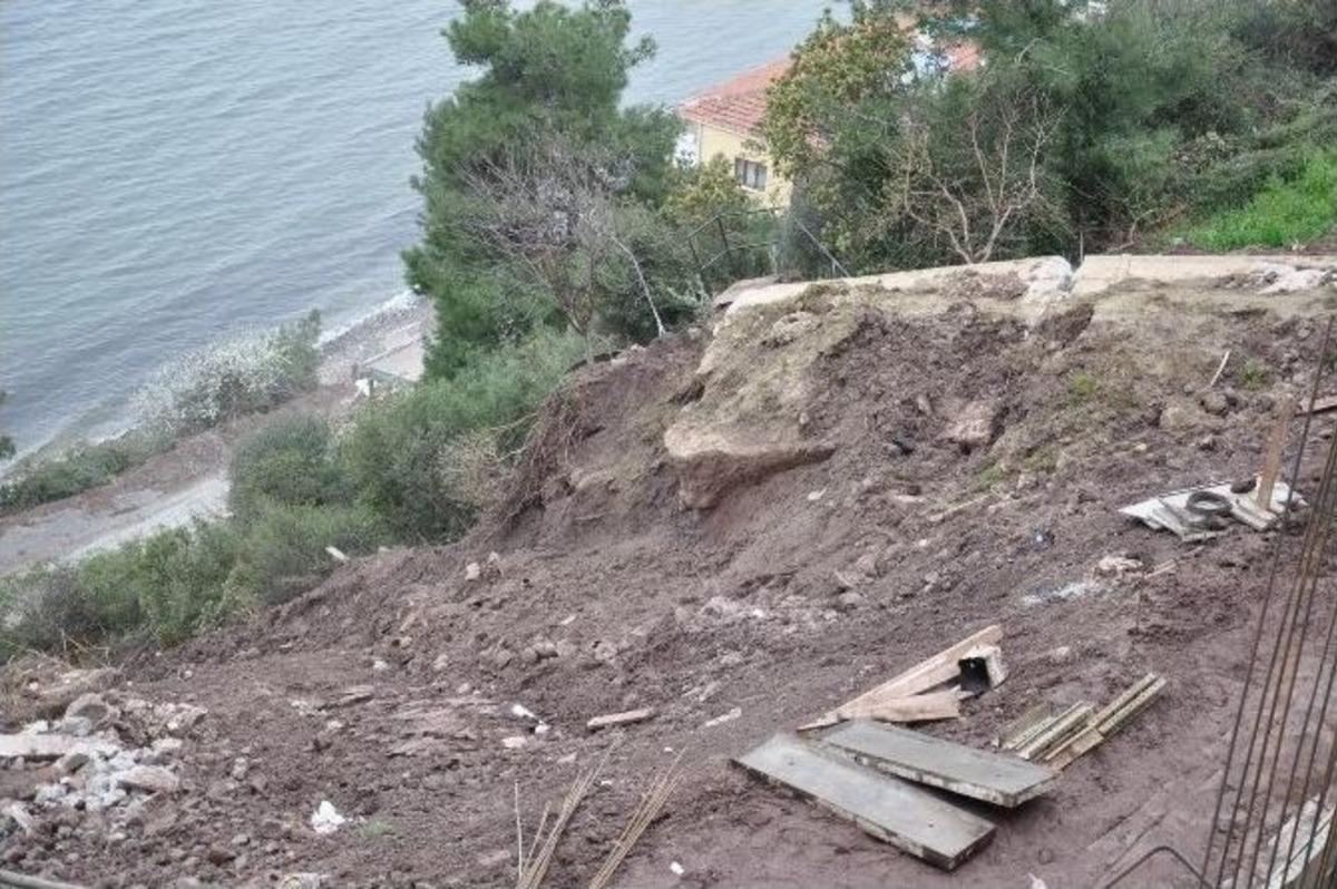 (&ouml;zel Haber) L&uuml;ks Villalarda Tehlikeli Heyelan