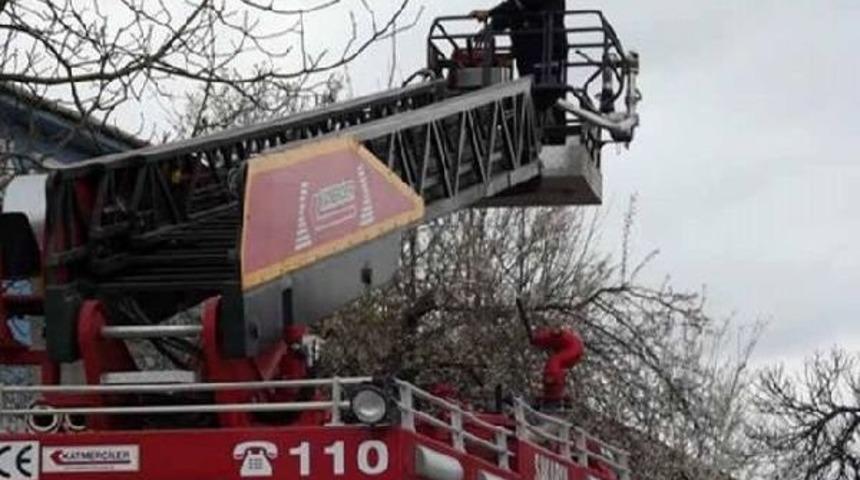 İtfaiyeden Anahtar Kurtarma Operasyonu