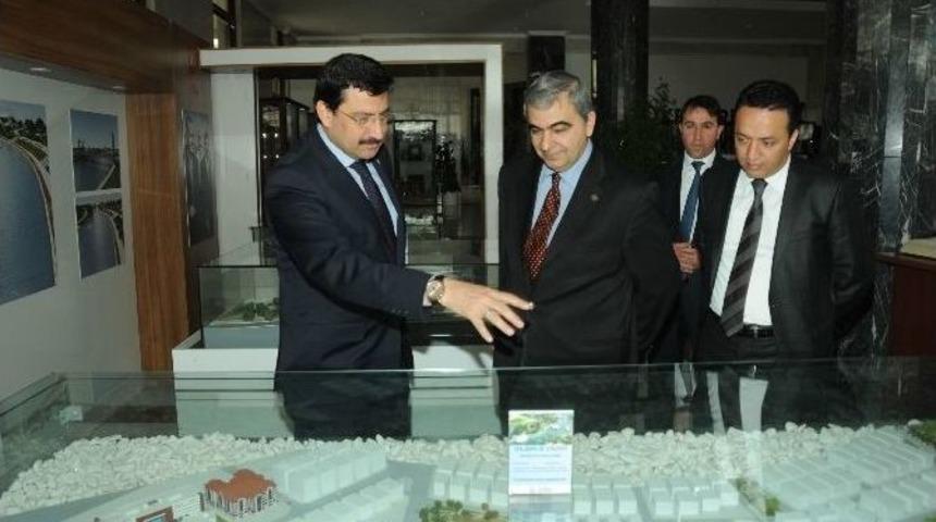 Kktc Büyükelçisi’nden Başkan Ak’a Ziyaret