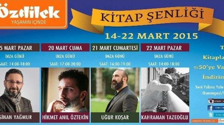&Ouml;zdilek&rsquo;te Kitap Şenliği