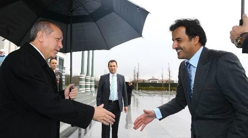 Cumhurbaşkanlığı Sarayı&rsquo;nda S&uuml;rpriz G&ouml;r&uuml;şme